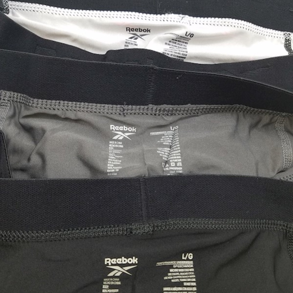 4 Pack Performance Training Men's Reebok Boxers - Picture 5 of 5
